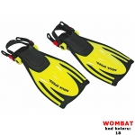 Płetwy Wombat M/XL 42-45 żółte Aqua-speed